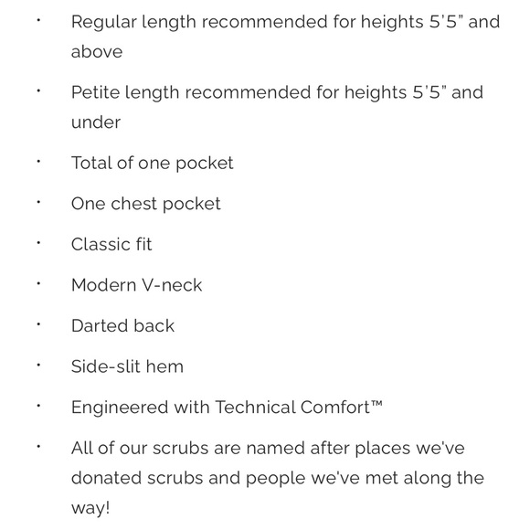 Graphite Figs Catrina scrub top Small - Picture 7 of 9